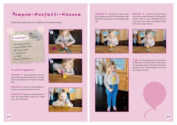 Spiele basteln mit den Kleinsten. 25 einfache Bastelprojekte mit Haushaltsmaterialien für Kinder ab 3 Jahren
