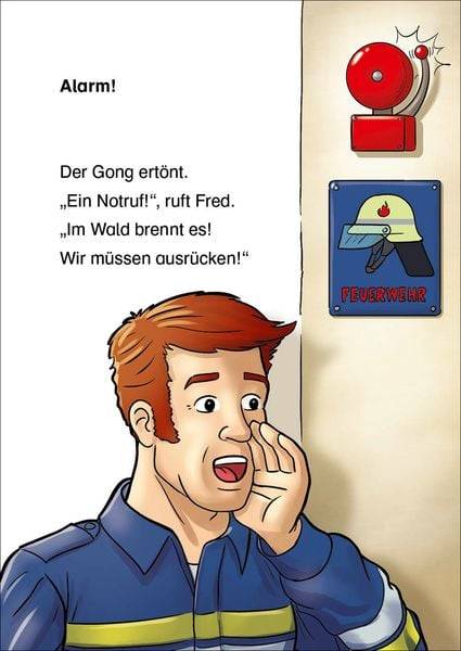 Leselöwen 1. Klasse - Achtung, Feuerwehr im Einsatz!
