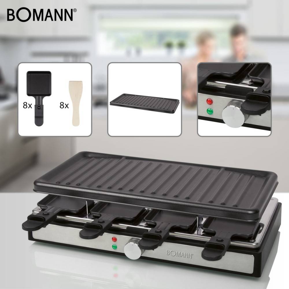 Bomann DA Raclette RG6039CB sw