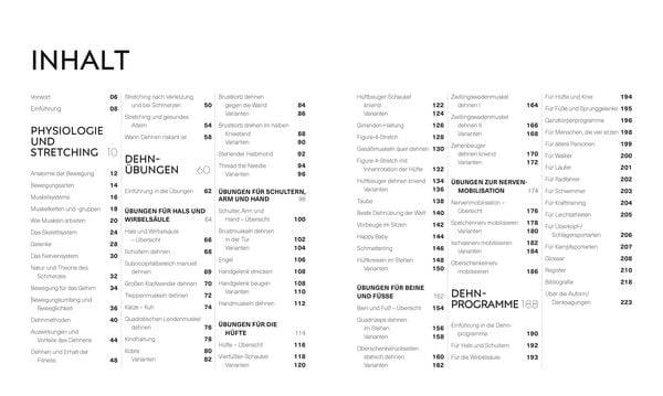 Stretching - Die Anatomie verstehen