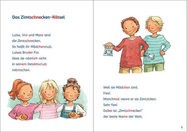 Leselöwen Lesetraining 2. Klasse - Ein Fall für die Mädchenbande