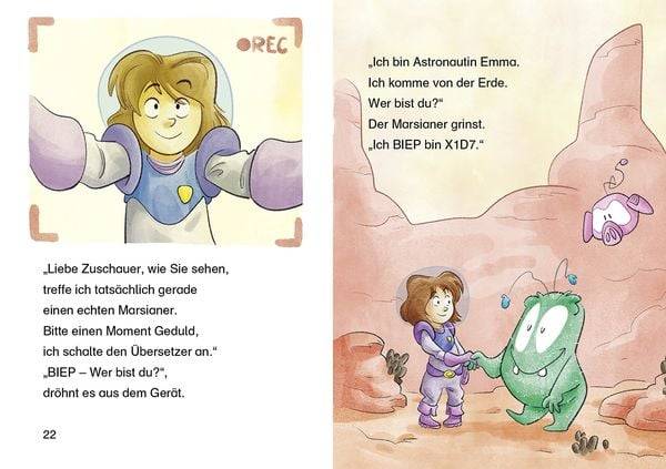 Leselöwen 2. Klasse - Astronautengeschichten