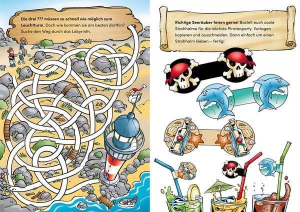 Die drei ??? Kids Ferienrätselbuch