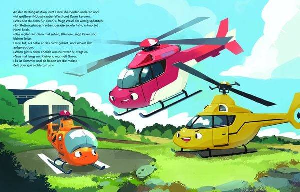 Hugo Hubschrauber – Kleiner Motor, großer Mut