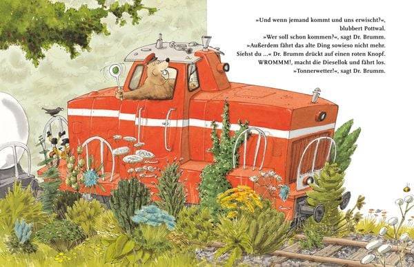 Dr. Brumm: Dr. Brumm fährt Zug