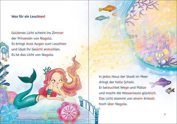 Leselöwen 2. Klasse - Die Meermädchen und der gestohlene Kristall