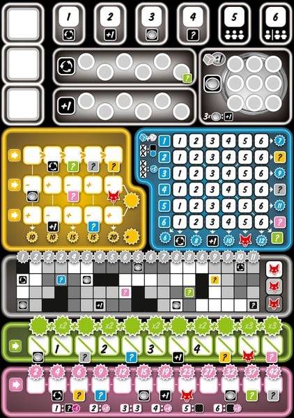 Schmidt 49441 - Clever 4-ever, Challenge Block, Zusatzblock zum Würfelspiel (75 Blatt)