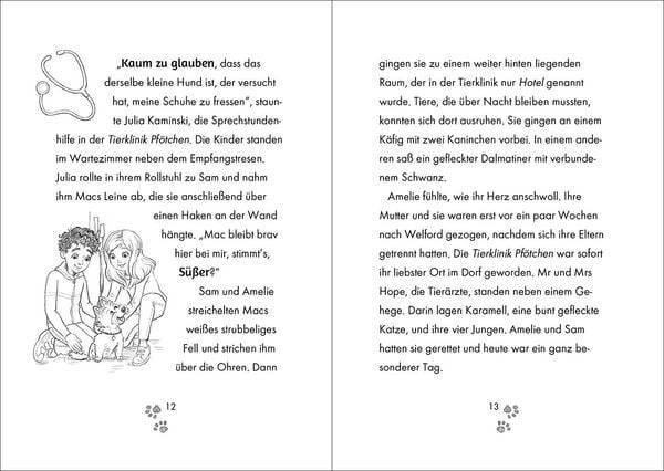 Tierklinik Pfötchen (Band 4) - Hilfe für den kranken Welpen