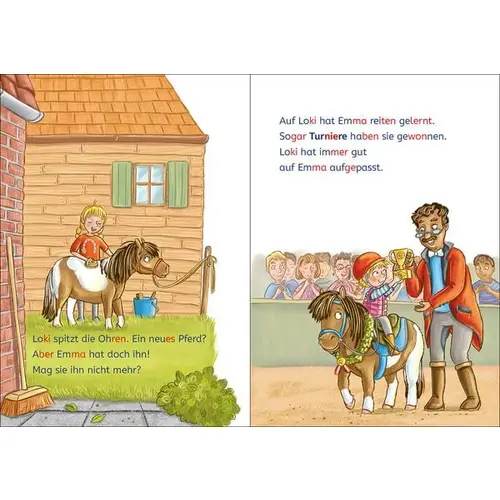 Leselöwen 1. Klasse - Eine ponystarke Freundschaft Leselöwen 1. Klasse - Eine ponystarke Freundschaft