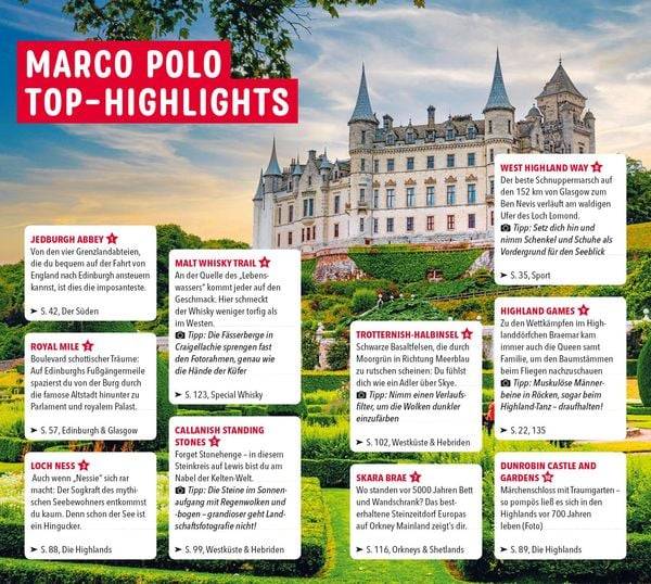 MARCO POLO Reiseführer Schottland