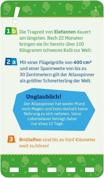 WAS IST WAS Quiz Rekorde der Tierwelt