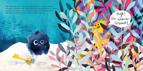 Ricki in der Tintenwolke