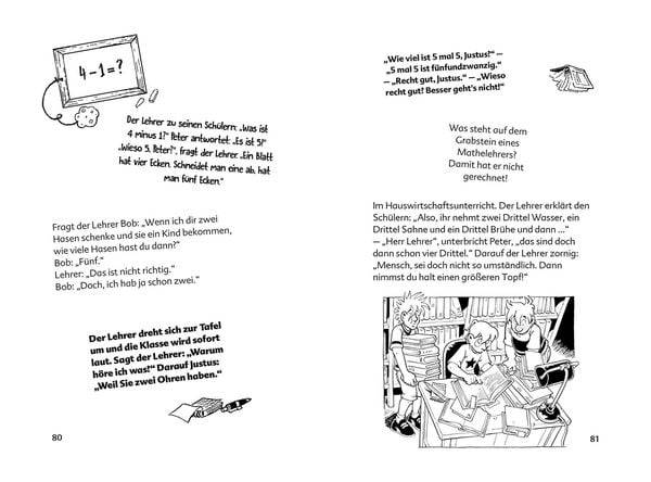 Die drei ??? Kids, Schülerwitze