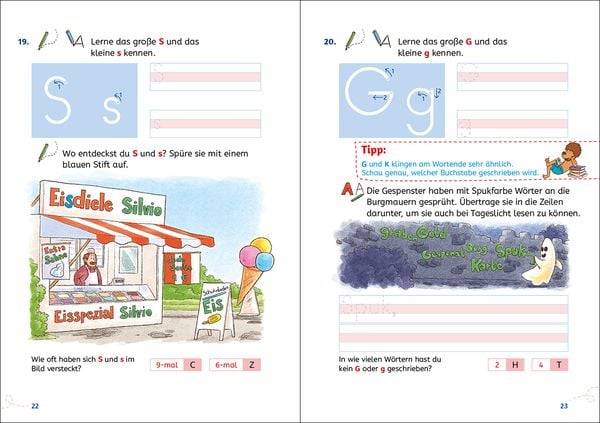 Leselöwen Lernhilfen - Schreiben lernen - 1. Klasse