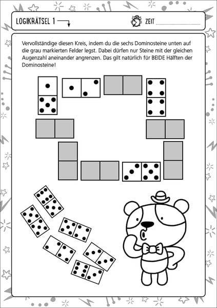 Der große Logiktest für Kinder - Rätseln, bis dein Kopf qualmt!