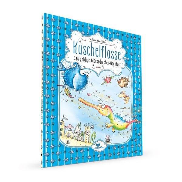 Kuschelflosse - Das goldige Glücksdrachen-Geglitzer