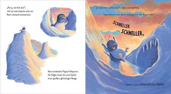 Trau dich, kleiner Pinguin!