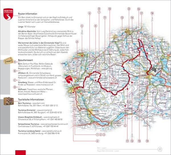 Grand Tour of Switzerland Touring Guide Deutsch