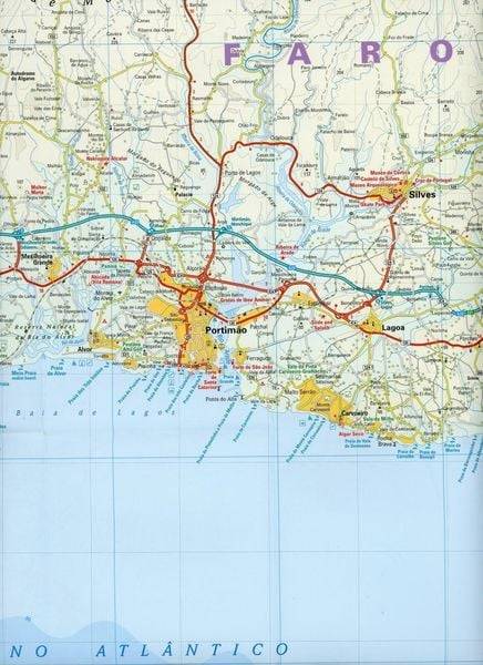 Reise Know-How Landkarte Algarve (1:100.000)