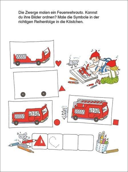 100 Mal- und Logikspiele für die Vorschule