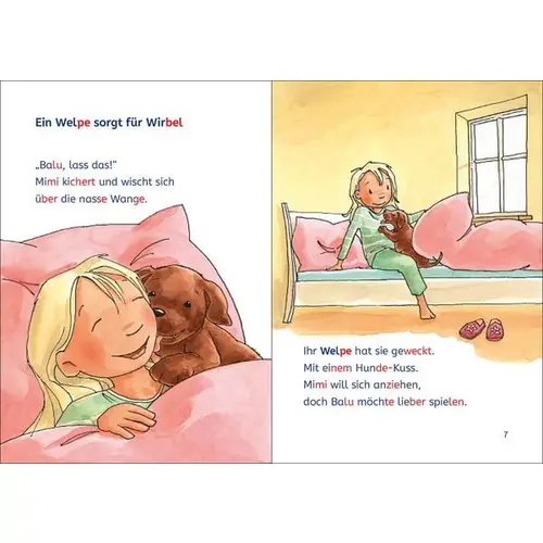 Leselöwen 1. Klasse - Zwei Freundinnen und ein neugieriger Welpe Leselöwen 1. Klasse - Zwei Freundinnen und ein neugieriger Welpe