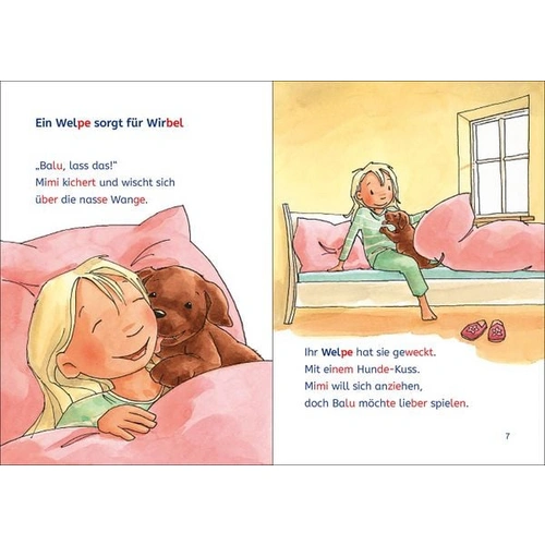 Leselöwen 1. Klasse - Zwei Freundinnen und ein neugieriger Welpe Leselöwen 1. Klasse - Zwei Freundinnen und ein neugieriger Welpe