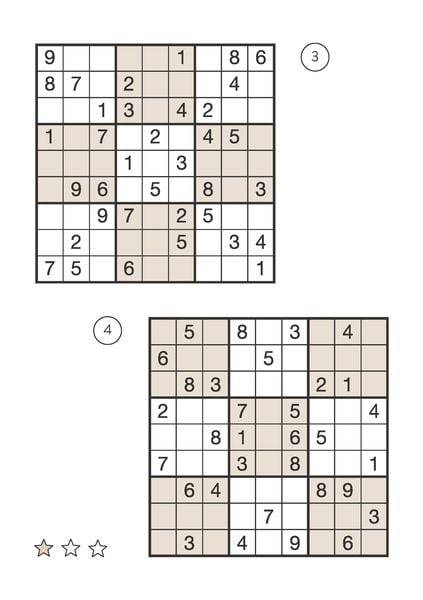 Sudoku-Block: Rätselspaß im Quadrat. 192 Sudokus in 3 Schwierigkeitsstufen