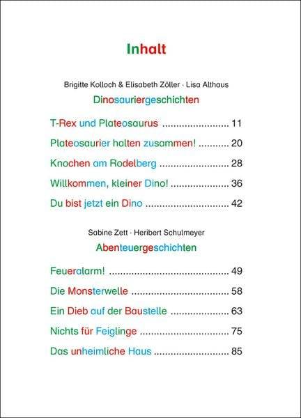 Die schönsten Silbengeschichten für Erstleser - Jungs