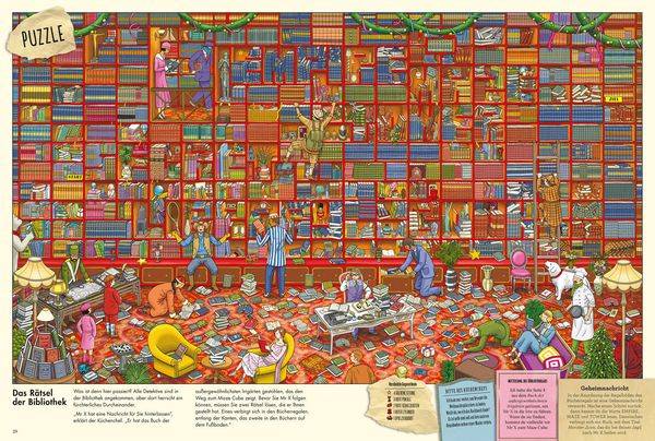 Pierre, der Irrgarten-Detektiv, jagt Mr. X