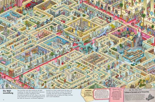 Pierre, der Irrgarten-Detektiv, jagt Mr. X