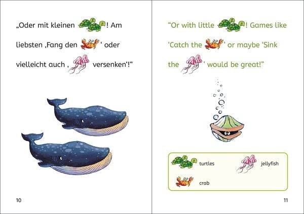 Bildermaus - Mit Bildern Englisch lernen - Delfingeschichten - Dolphin Stories