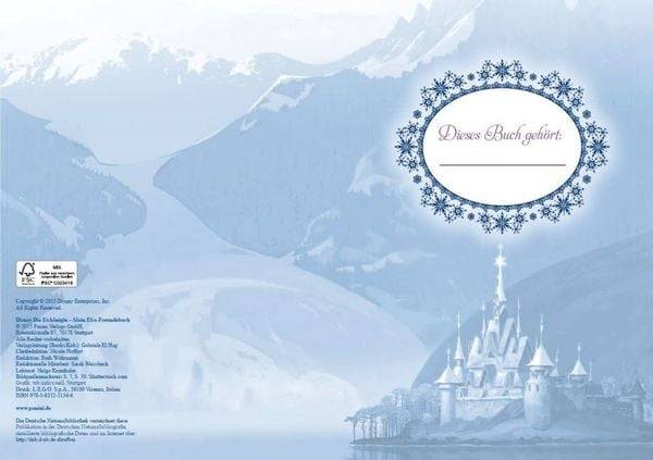 Disney Die Eiskönigin: Mein Elsa-Freundebuch