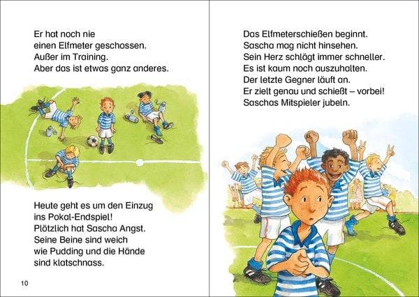 Leselöwen - Das Original - 7-Minuten-Geschichten zum Lesenlernen - Fußball, Tore, Meisterträume