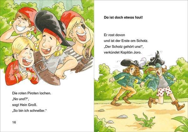 Leselöwen 1. Klasse - Der Goldschatz der Piraten