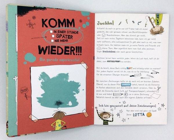 Dein Lotta-Leben. Kritzelbuch