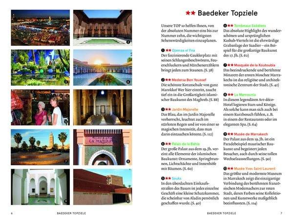 Baedeker SMART Reiseführer Marrakesch