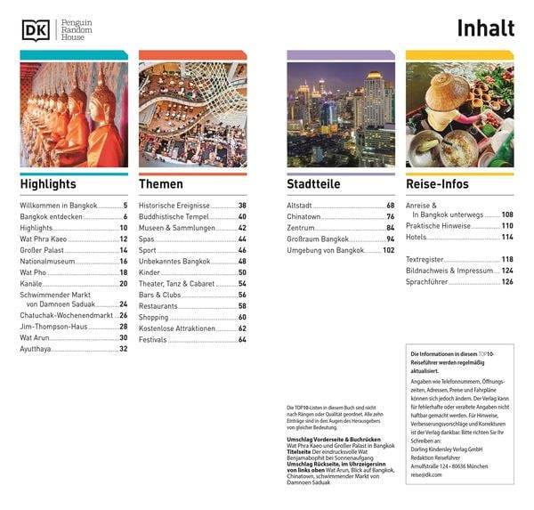 TOP10 Reiseführer Bangkok