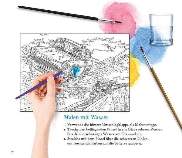 Aus den Filmen zu Harry Potter: Magischer Wasserzauber - Bring Farbe in die Zauberwelt!