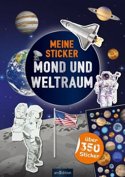 Meine Sticker – Mond und Weltraum