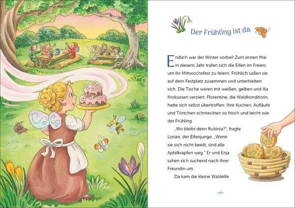 Rubinia Wunderherz, die mutige Waldelfe (Band 4) - Gefahr im Elfenwald