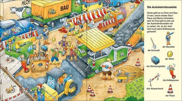 Suche und finde! - Auf der Baustelle