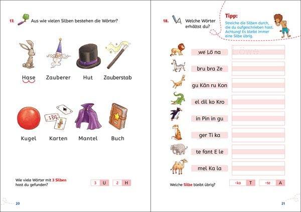 Leselöwen Lernhilfen - Lesen lernen - 1. Klasse