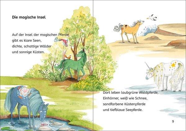 Leselöwen 1. Klasse - Die Insel der magischen Pferde