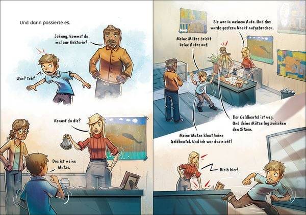 Leselöwen 3. Klasse - Dem Autoknacker auf der Spur