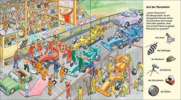 Suche und finde! - Autos, Bagger, Mähdrescher