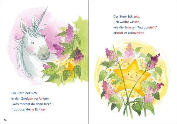 Leselöwen Lesetraining 1. Klasse - Ein Stern für das kleine Einhorn