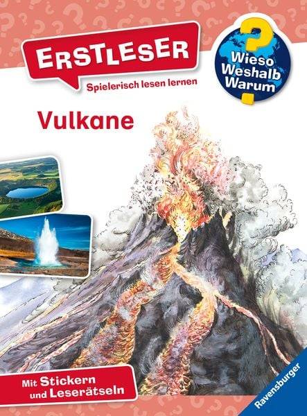 Wieso? Weshalb? Warum? Erstleser, Band 2: Vulkane