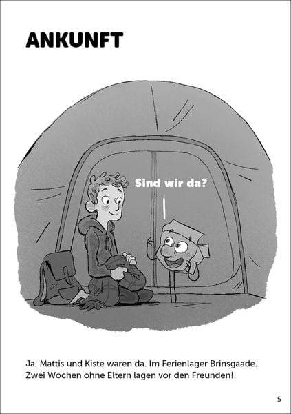 Mattis und Kiste (Band 1) - Abenteuer im Ferienlager