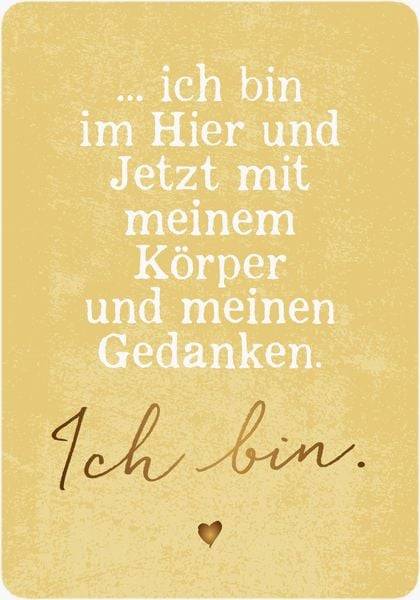Der Moment ist dein Leben - Achtsamkeitskarten für zwischendurch