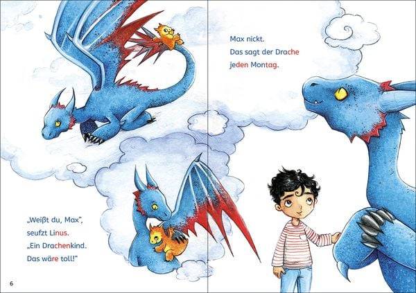 Leselöwen Lesetraining 1. Klasse - Das geheimnisvolle Drachenei